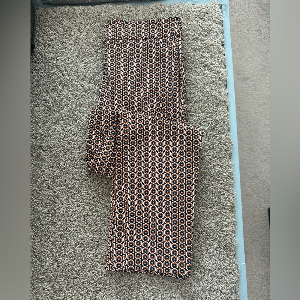 Patterned work pants